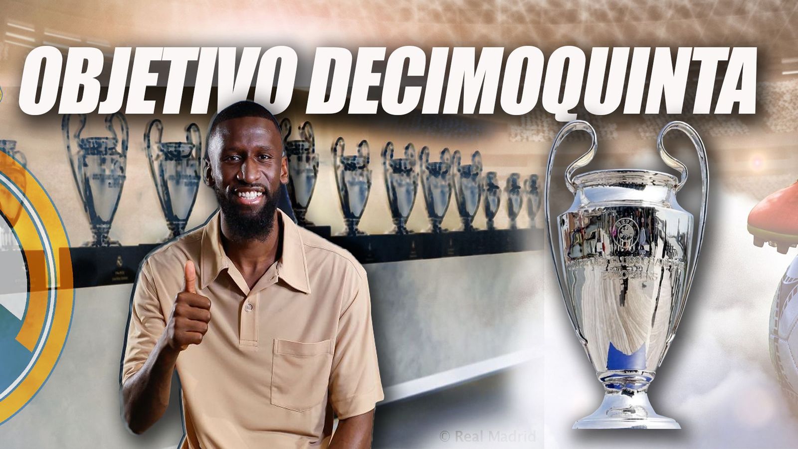 Rudiger: "Espero que Ancelotti me ayude a ganar otra Champions"