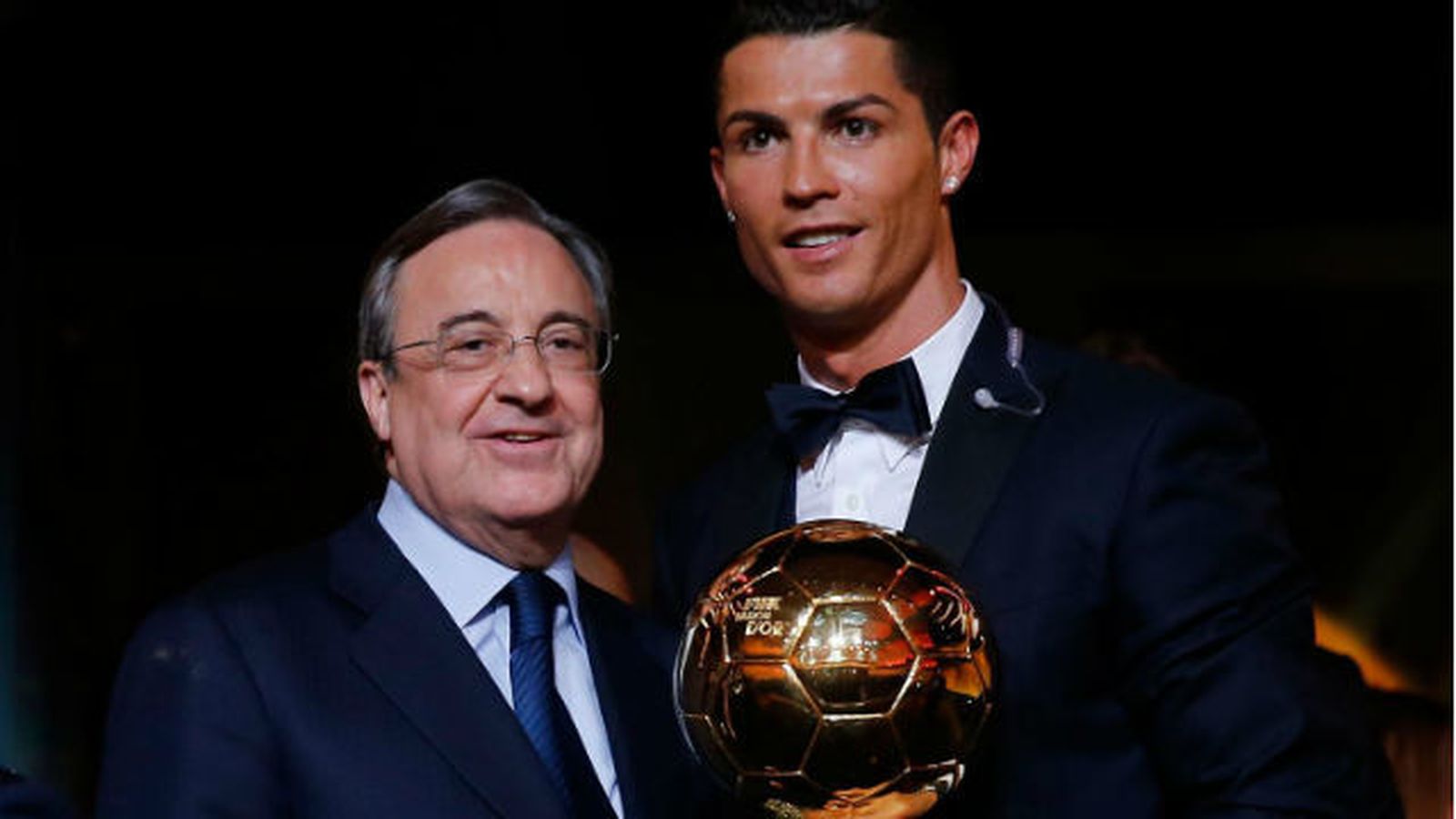 Florentino Pérez y Cristiano Ronaldo