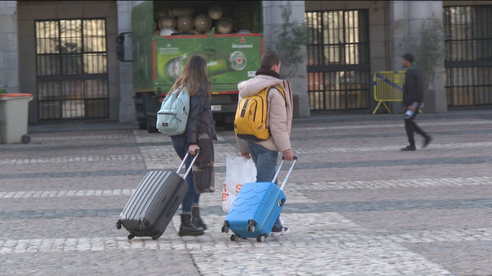 Turistas en Madrid