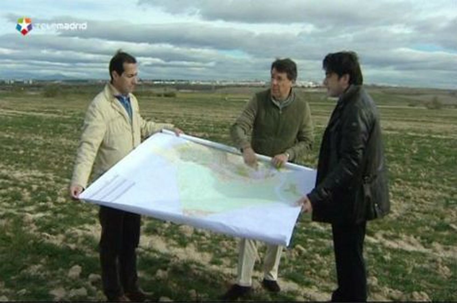González visita los terrenos de Alcorcón  donde se ubicará  Eurovegas