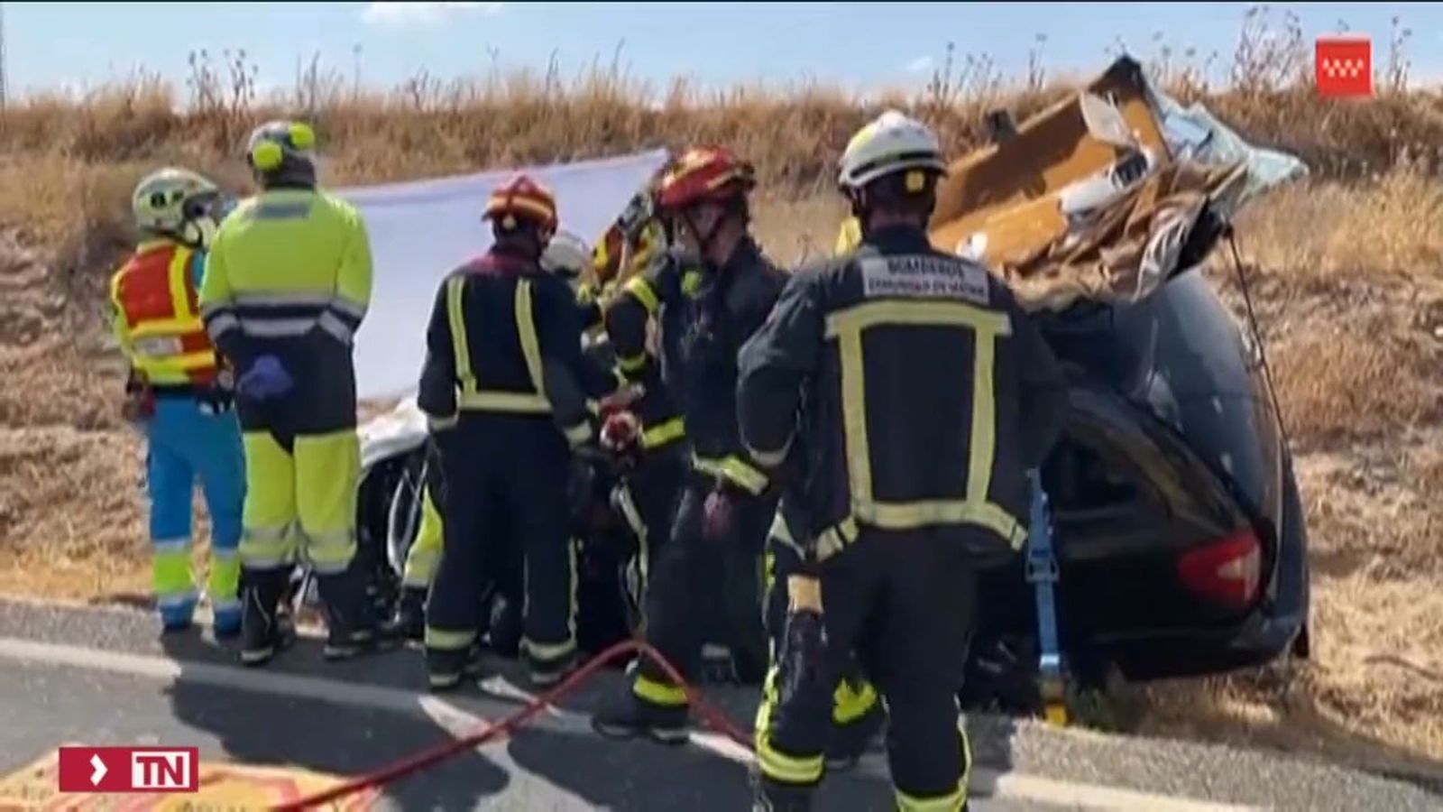 Accidente en Valdeavero