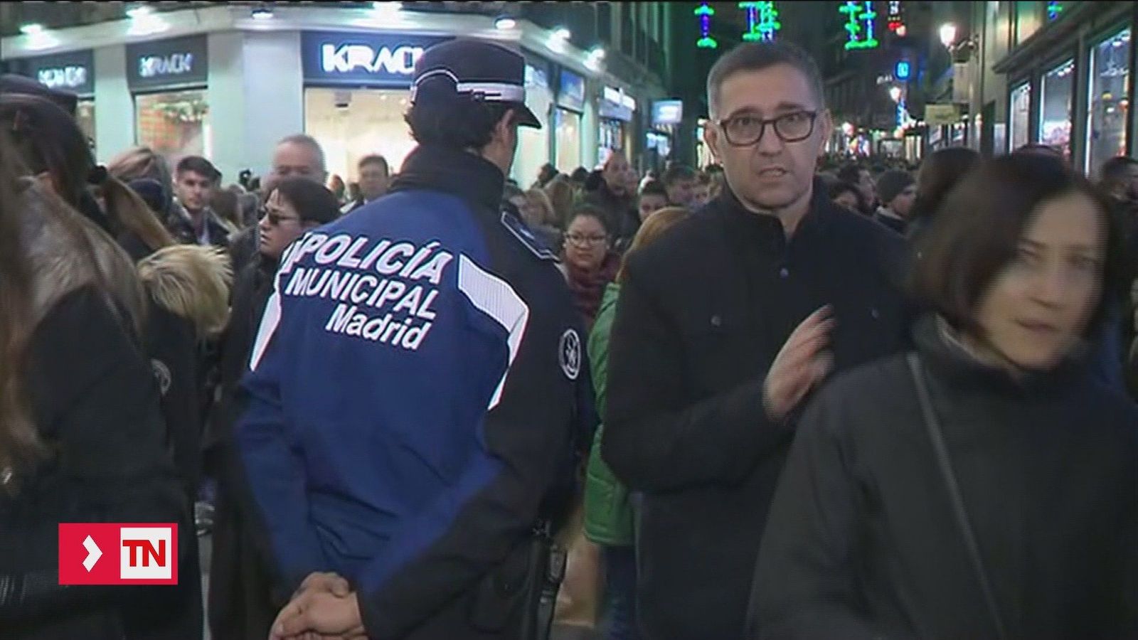 Madrid instalará en Navidad señales luminosas para los peatones en Carmen y Preciados