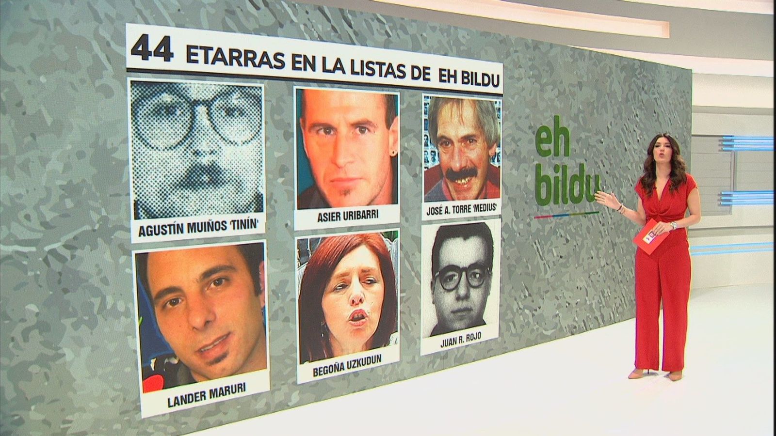 Las listas de Bildu, plagadas de etarras condenados