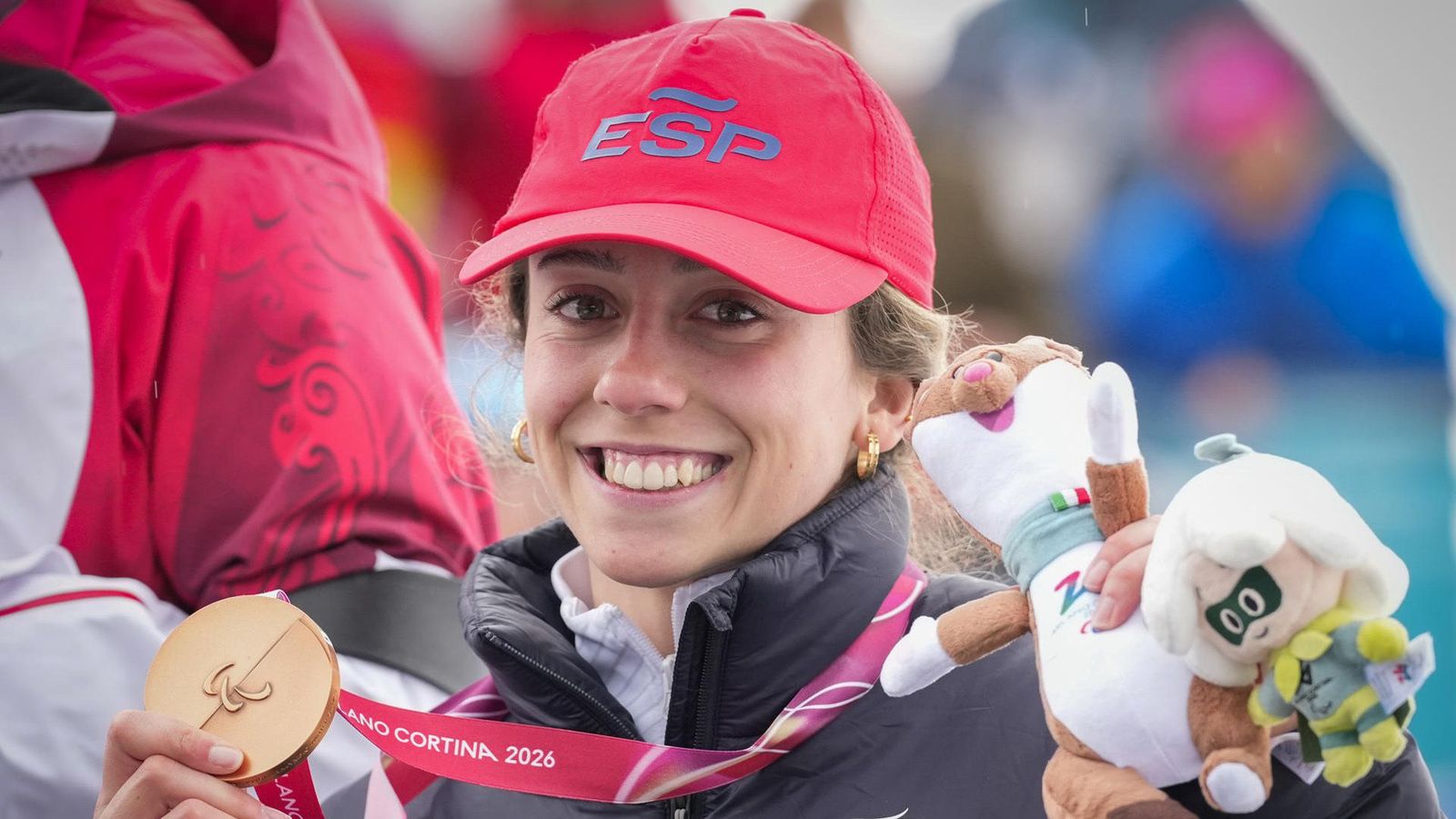 Audrey Pascual, eslalon de bronce y póquer de medallas