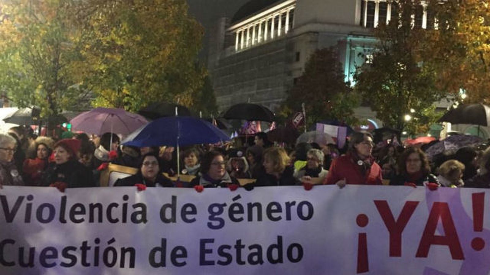 Cientos de personas piden que la violencia machista sea cuestión de Estado