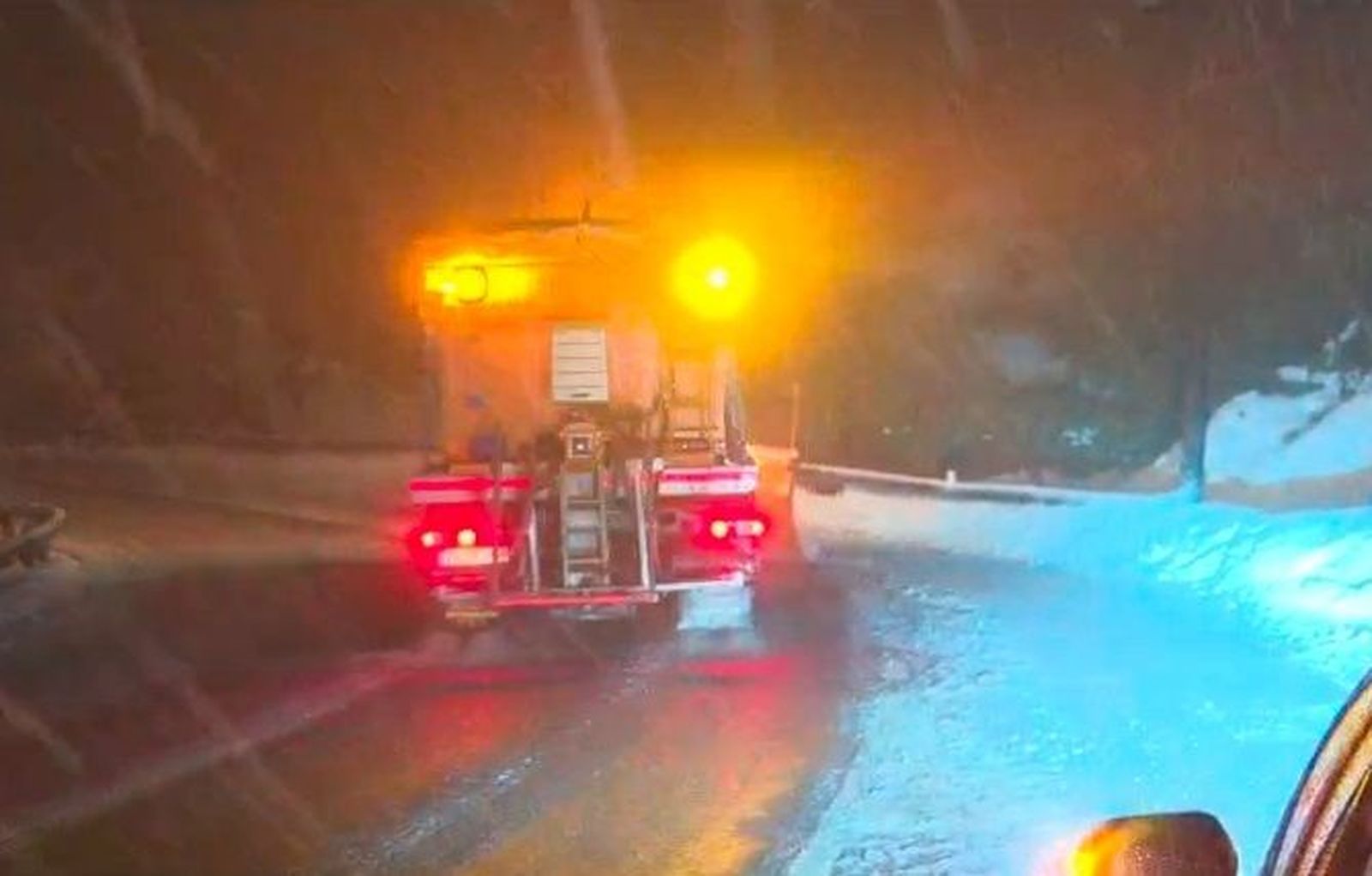 Alerta en la sierra de Madrid por fuertes lluvias hasta las 8 de la tarde