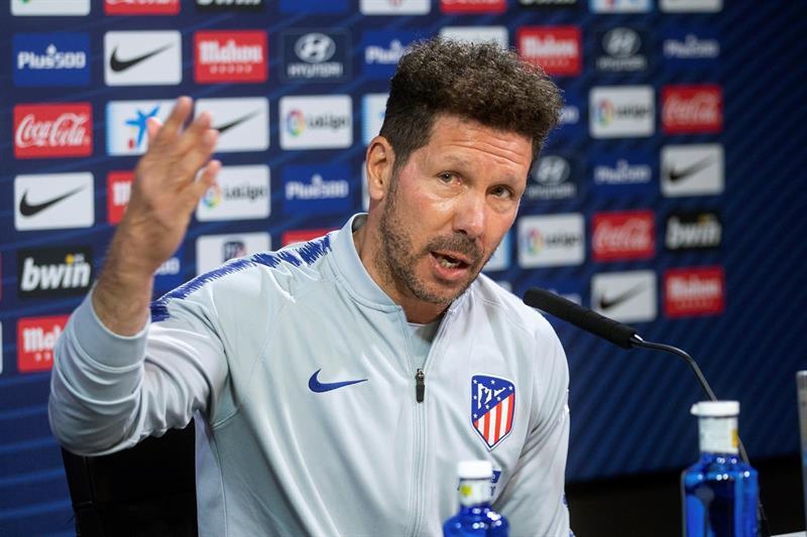 Simeone: "No juzgo a Griezmann. Nos lo ha dado todo"