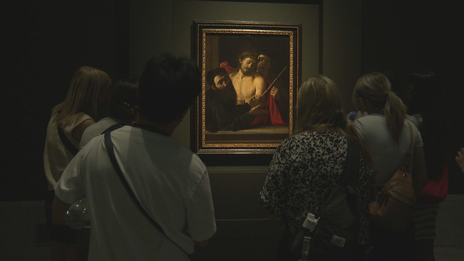 Primeras visitas para ver el 'Ecce Homo' de Caravaggio en el Museo del Prado