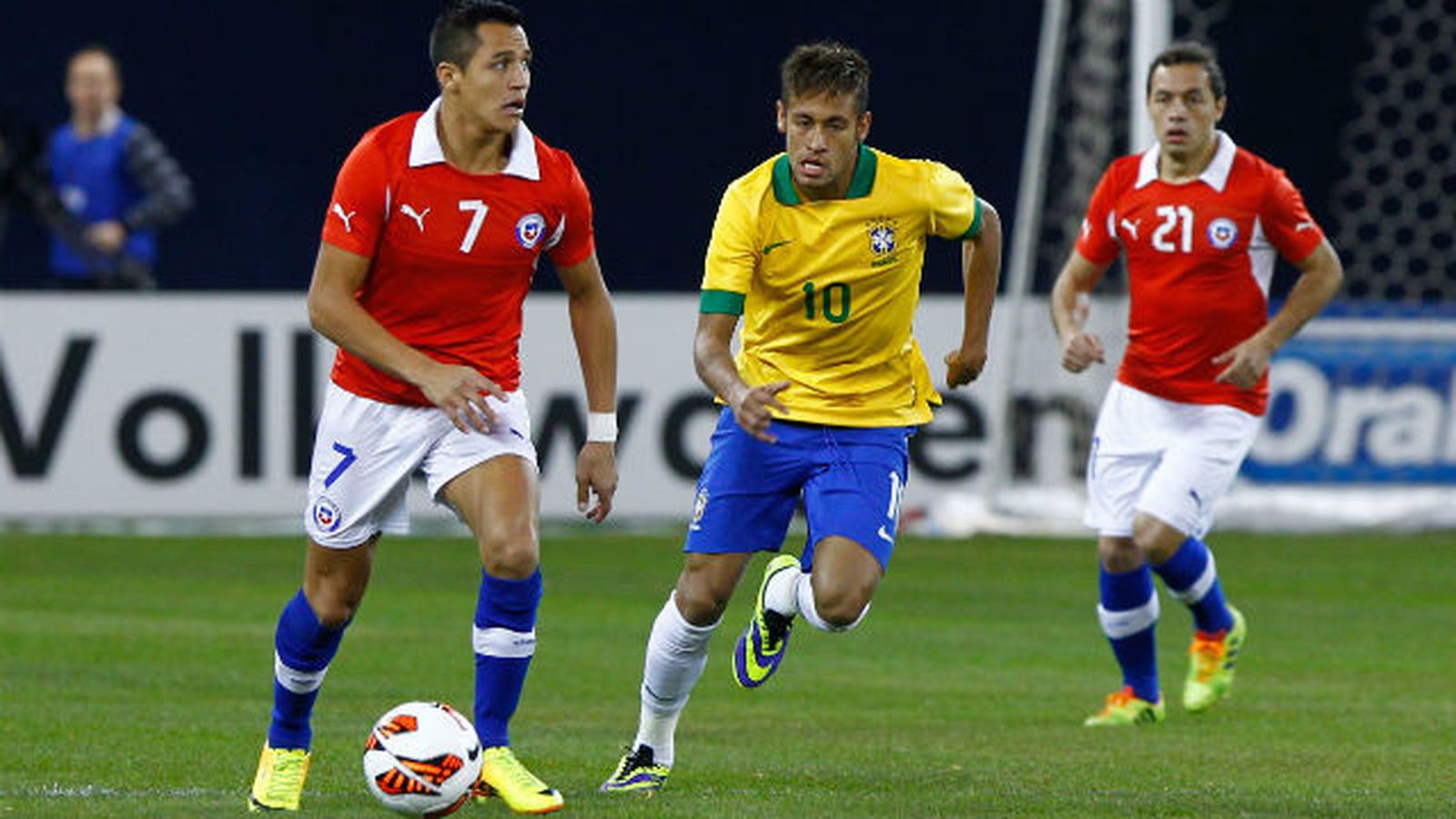 Chile ante Brasil