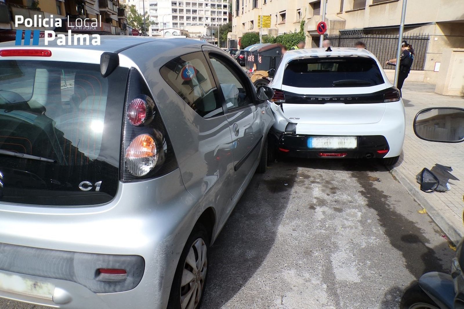 Accidente en Palma