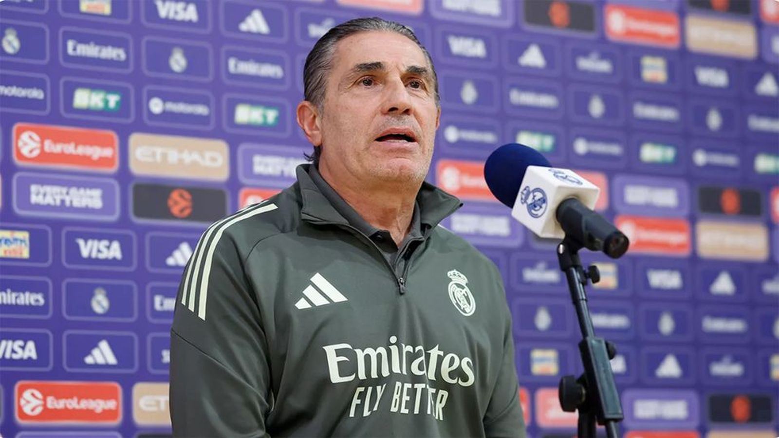 Scariolo: "El Real Madrid es el Real Madrid siempre, este equipo siempre compite"