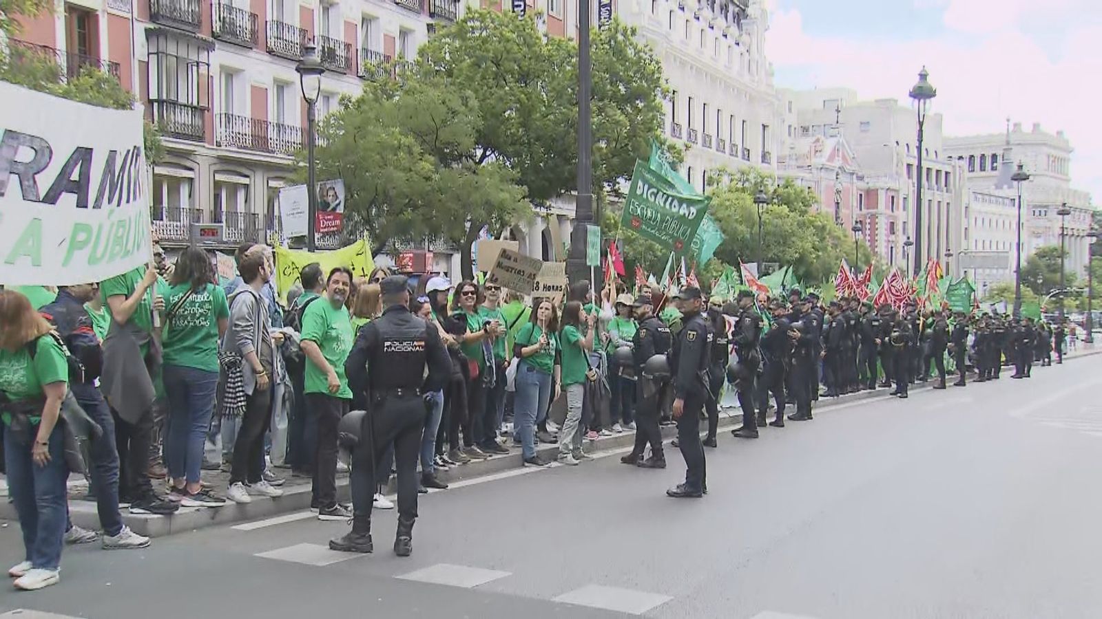 Concentración frente a la Consejería de Educación