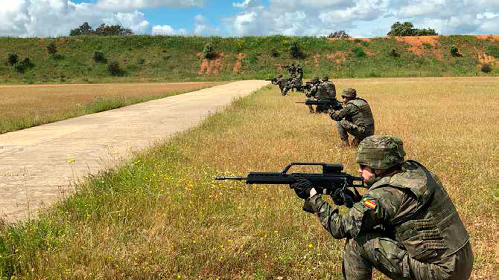 Soldados del Ejército de Tierra destacados en Malí
