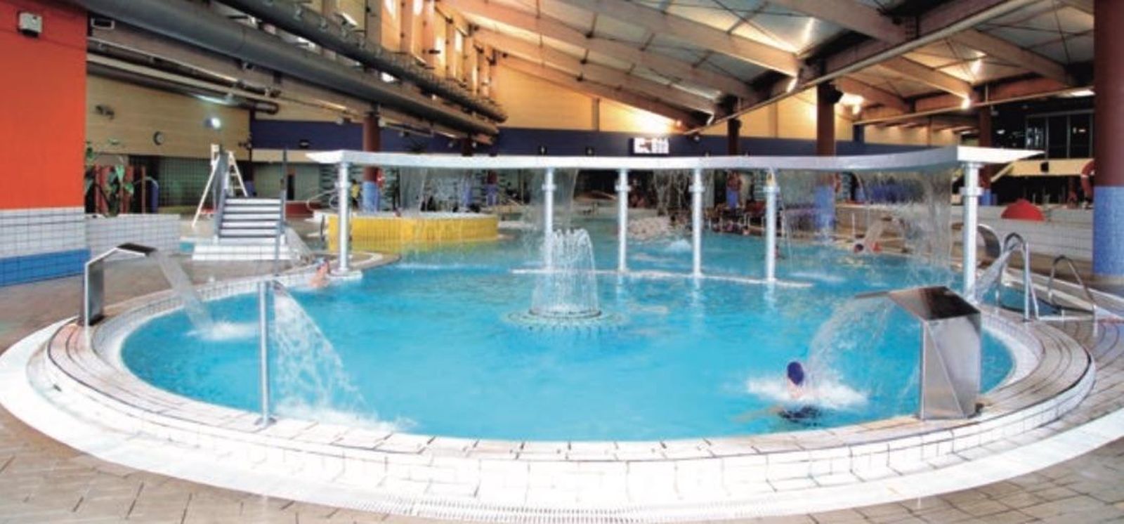 Una de las piscinas de la ciudad deportiva Valdelasfuentes, de Alcobendas