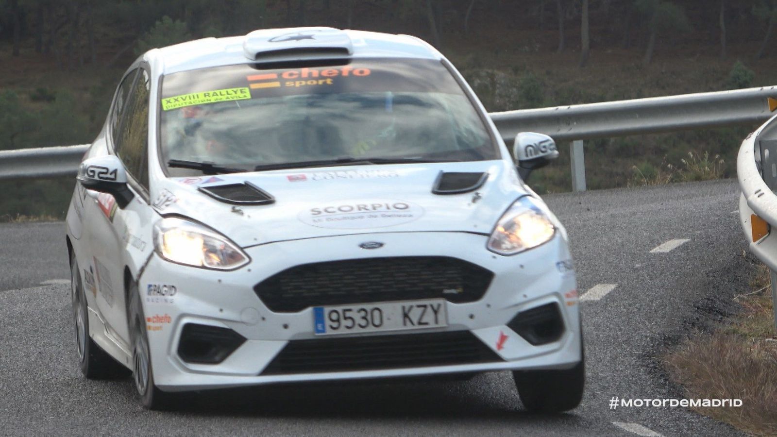 Daniel Marbán conquista el Rally Diputación de Ávila