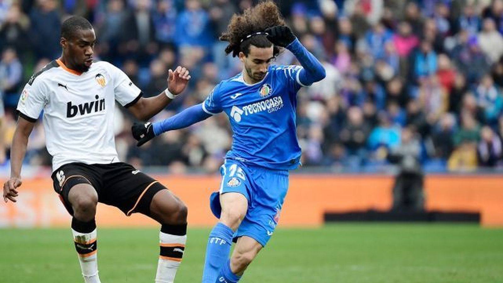Cucurella contra el Valencia