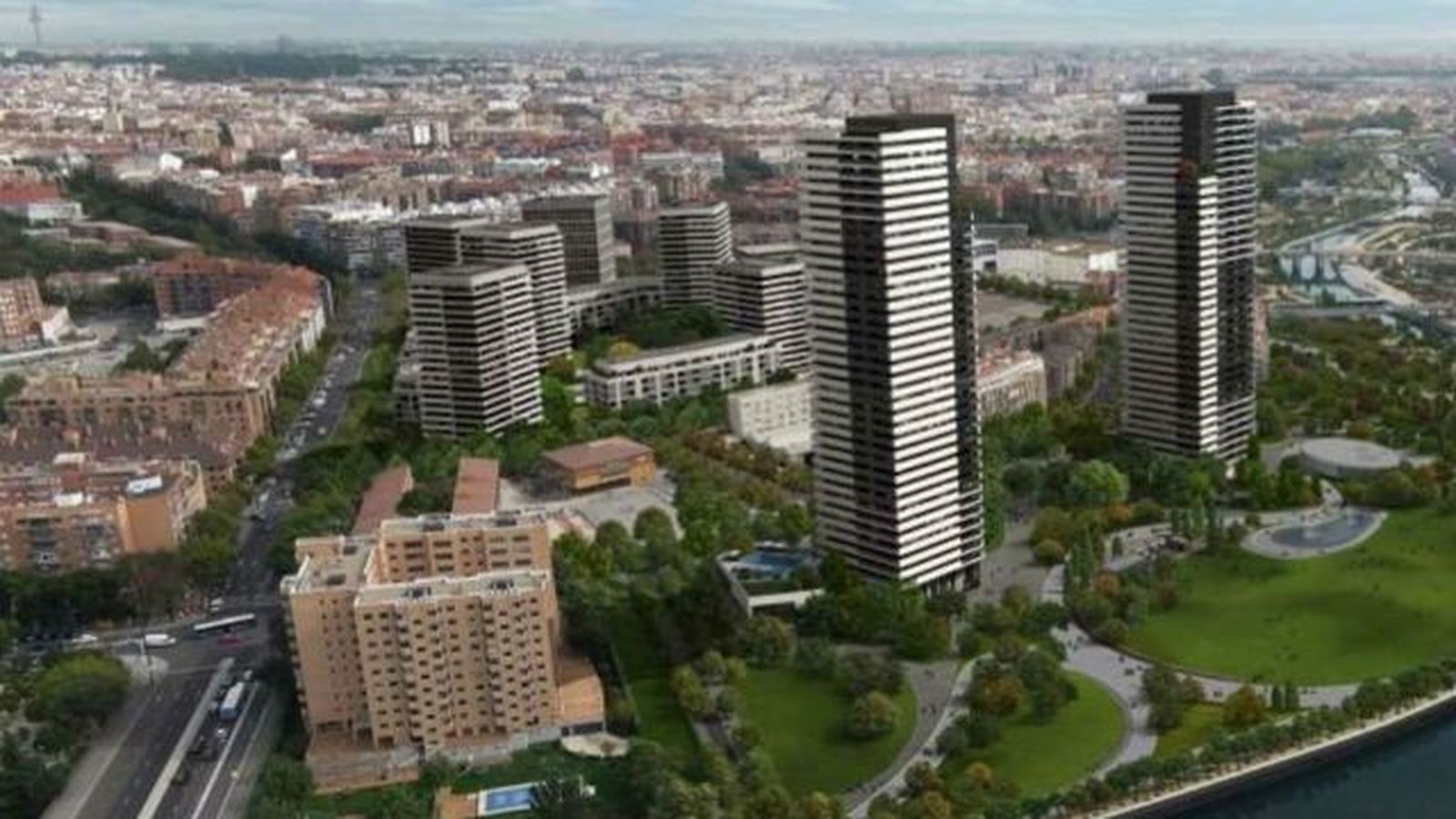 Aprobado el plan que permitirá construir dos torres en el suelo del Calderón
