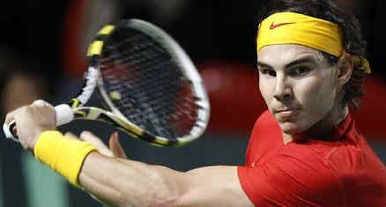 Rafa Nadal pone el 2-0 ante Bélgica