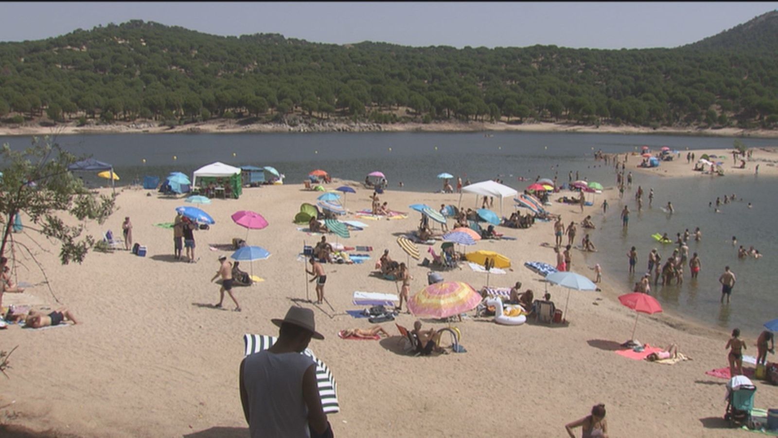 Sanidad aún no permite el baño en la playa Virgen de la Nueva del Pantano de San Juan