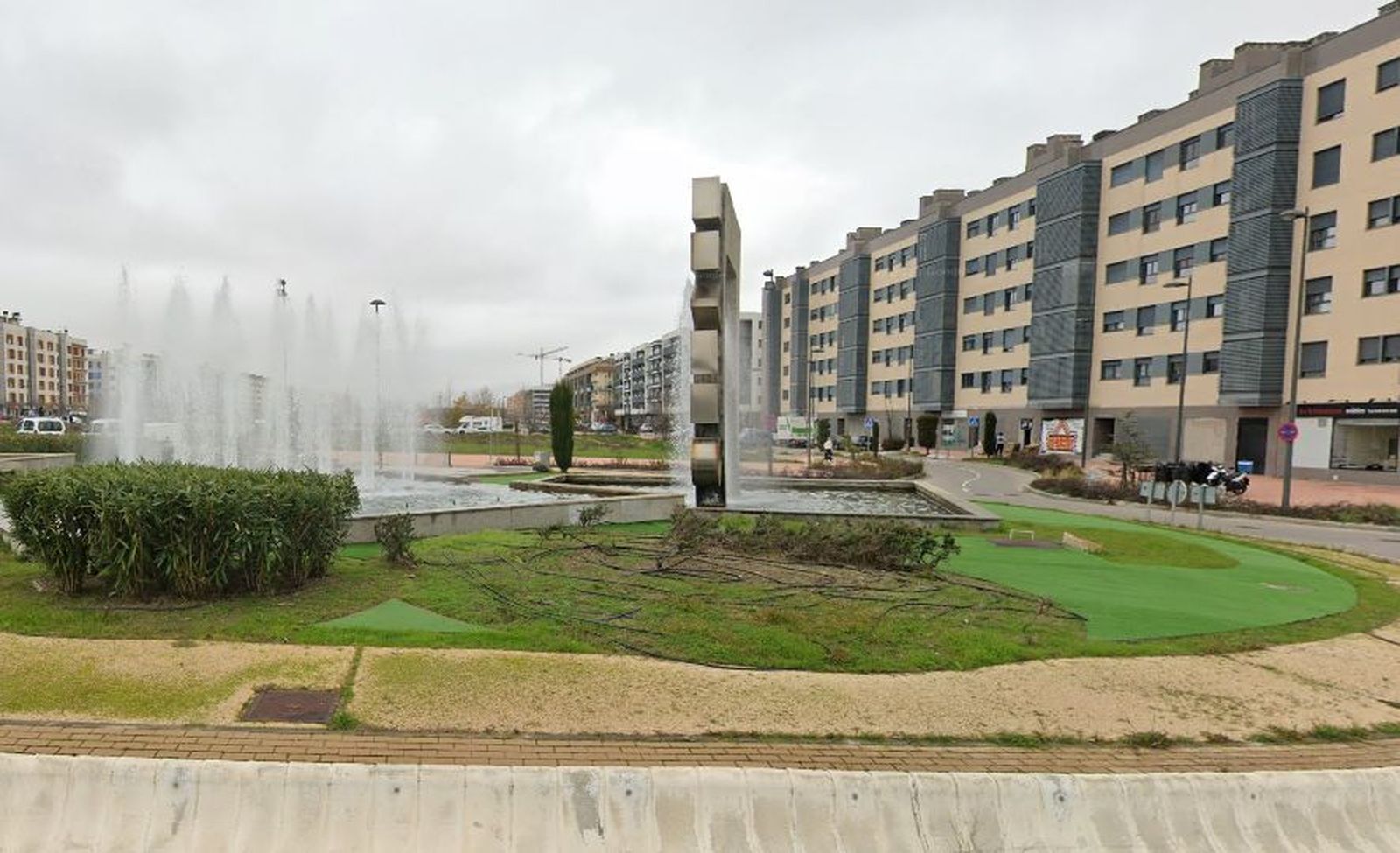 Vista del barrio de Los Molinos, en Getafe