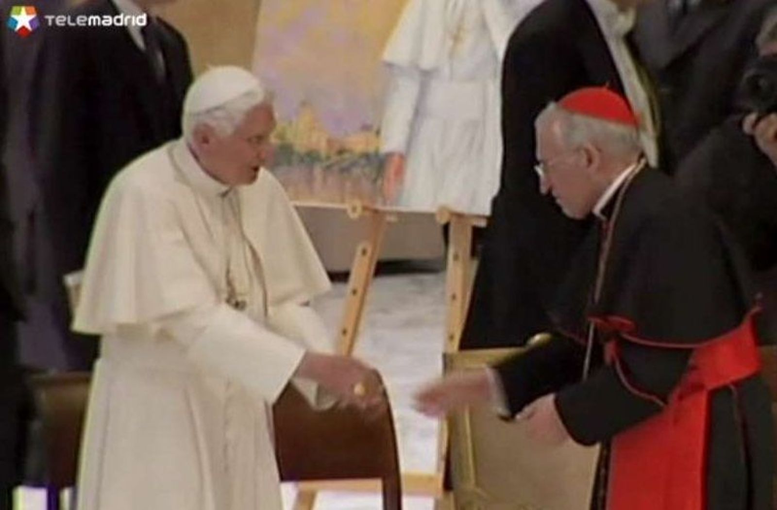 El Papa recibe al cardenal Rouco y a Ana Botella junto a 4.000 jóvenes de la JMJ