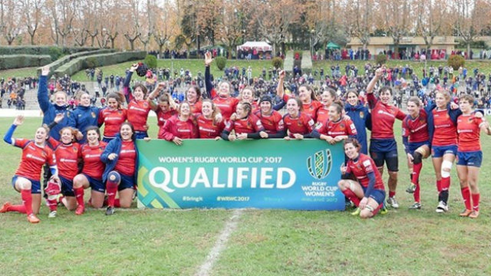 La selección española femenina de Rugby