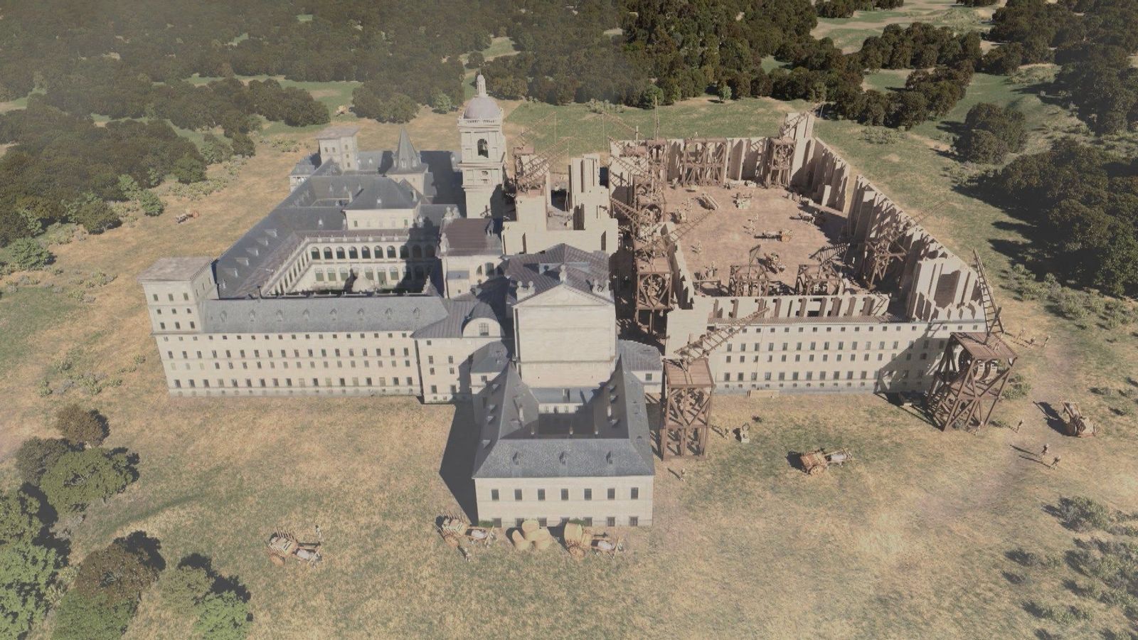 ¡290.000.000 euros! El precio de las obras del Monasterio de San Lorenzo de El Escorial