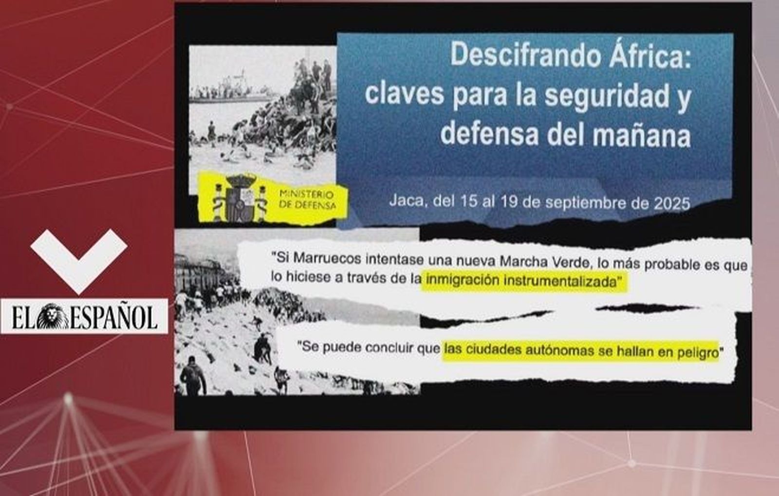 Un estudio del Ministerio de Defensa alertaba de una invasión encubierta de Marruecos en Ceuta