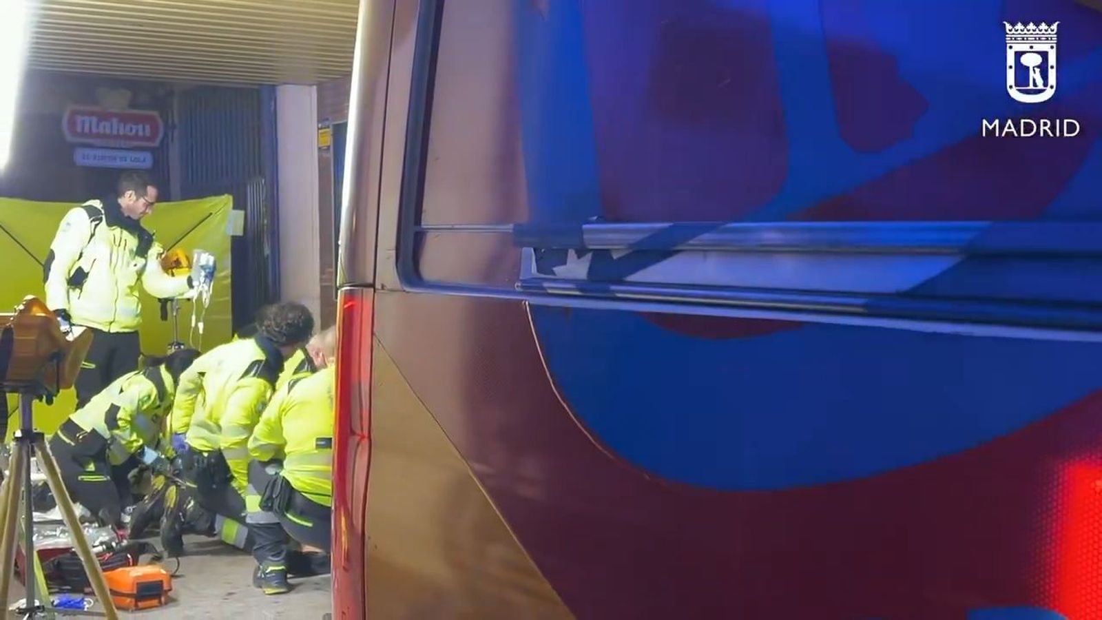 Herido por arma blanca en Villaverde