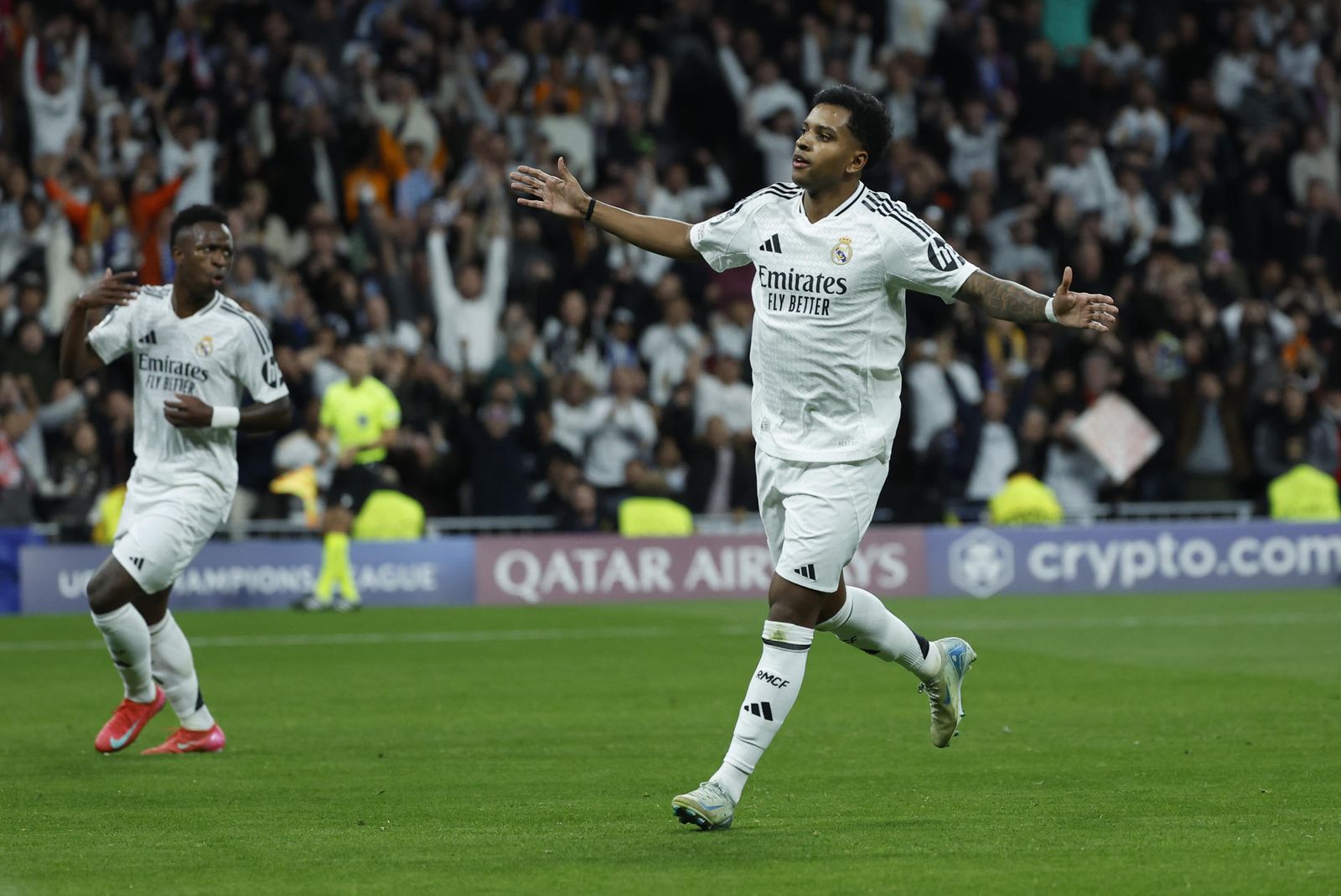 Rodrygo ante el Salzburgo