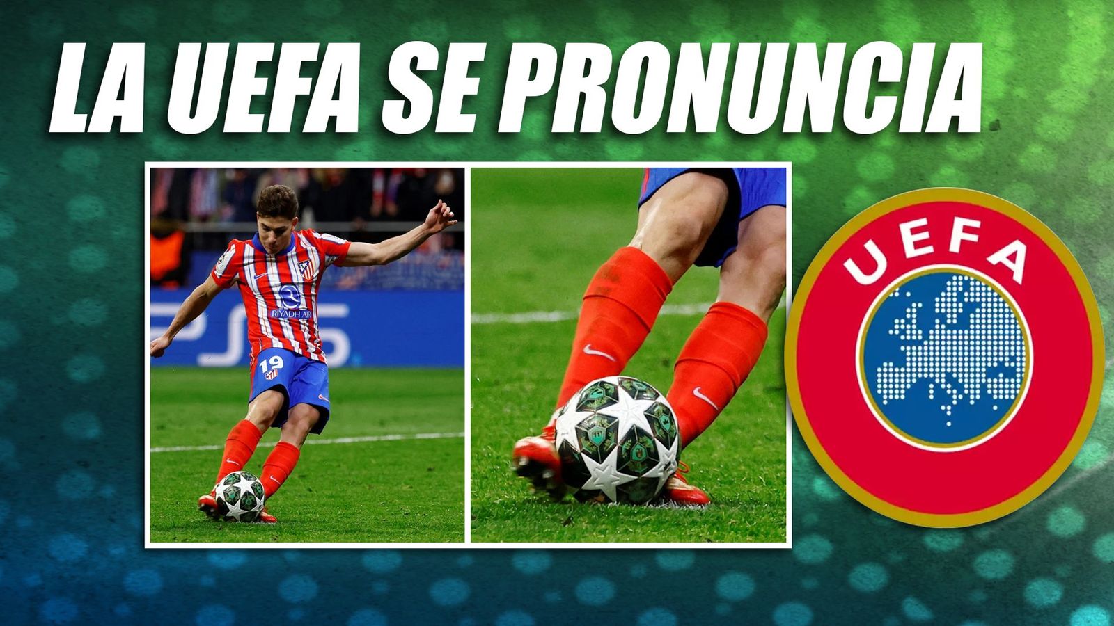 Comunicado de la UEFA sobre el penalti anulado a Julián Alvarez