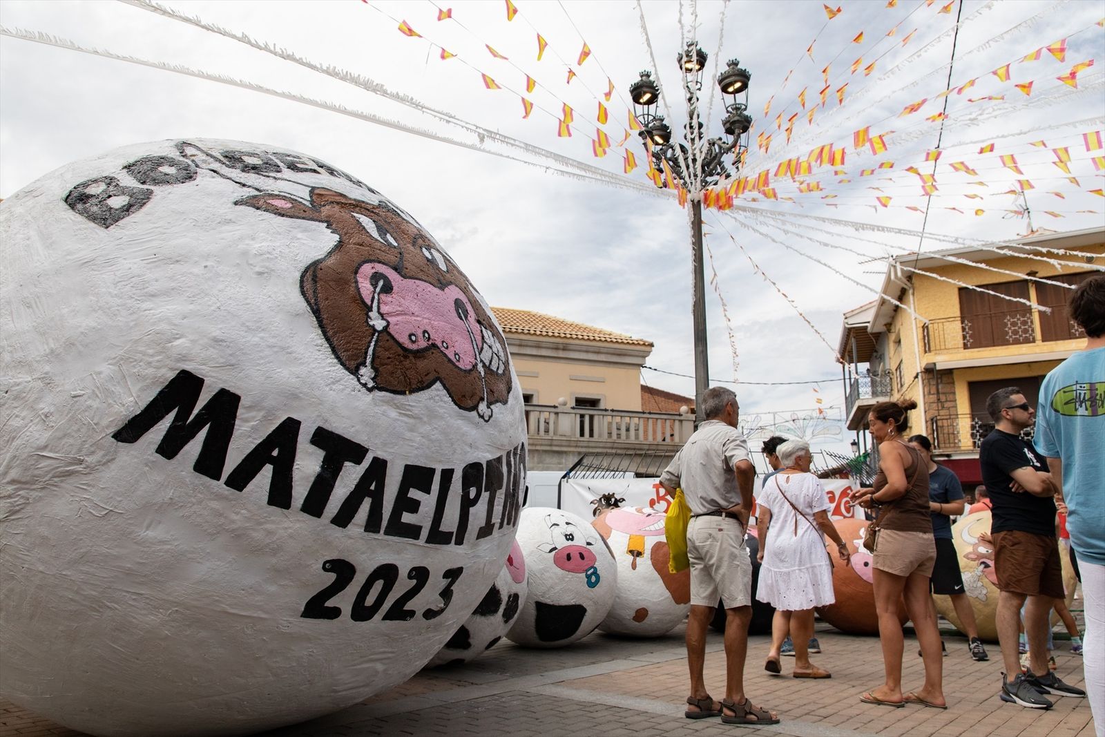 Vuelve el Boloencierro de Mataelpino por las Fiestas en Honor a San Bartolomé