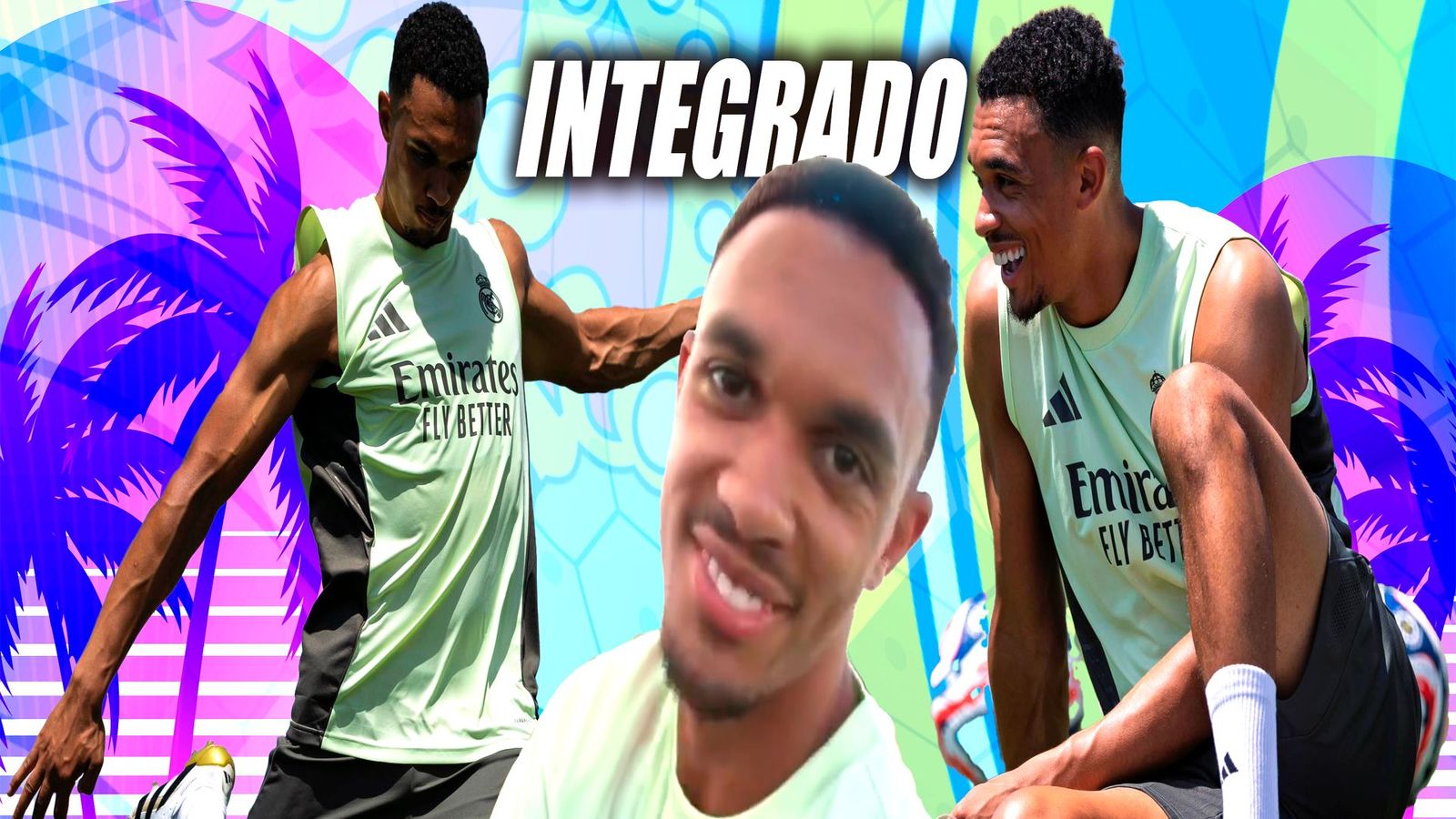 Alexander-Arnold se siente en el Real Madrid como en "casa"