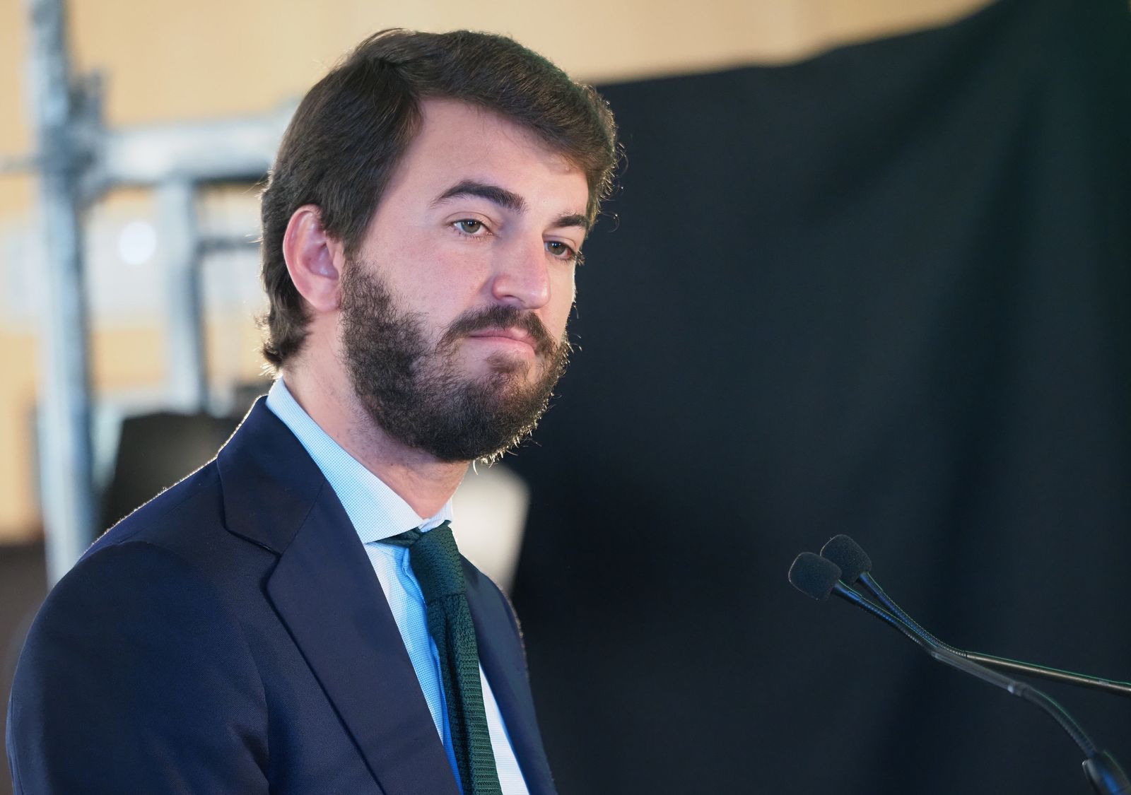 Juan García-Gallardo, candidato de Vox en las Elecciones de Castilla y León