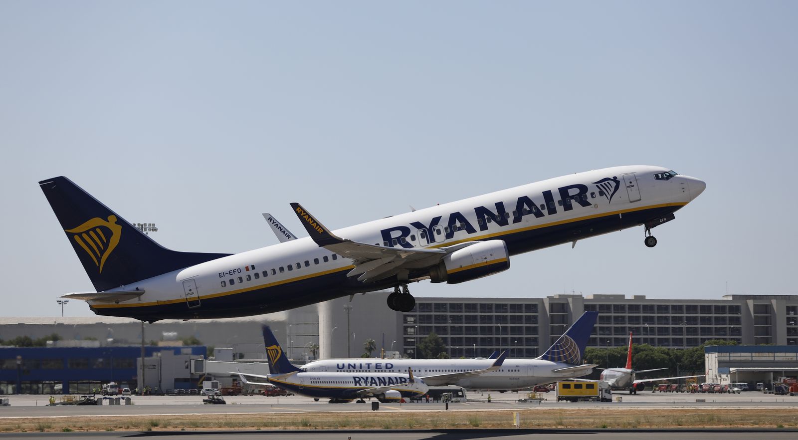 Avión de Ryanair