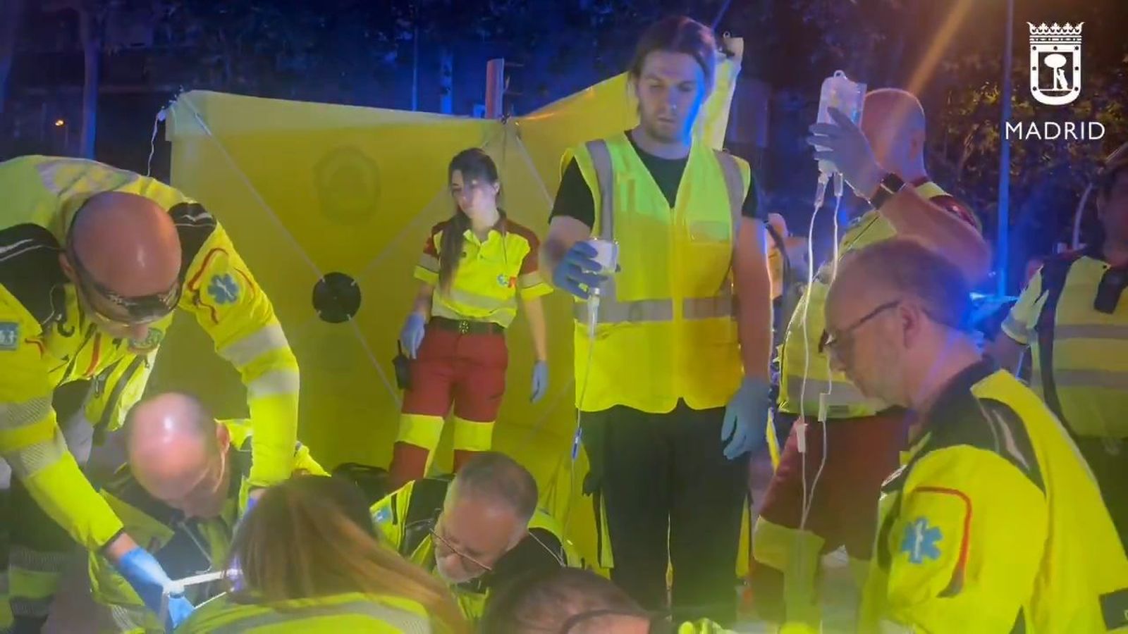 Un joven de 21 años herido muy grave tras recibir un disparo en la cabeza en una calle de Retiro