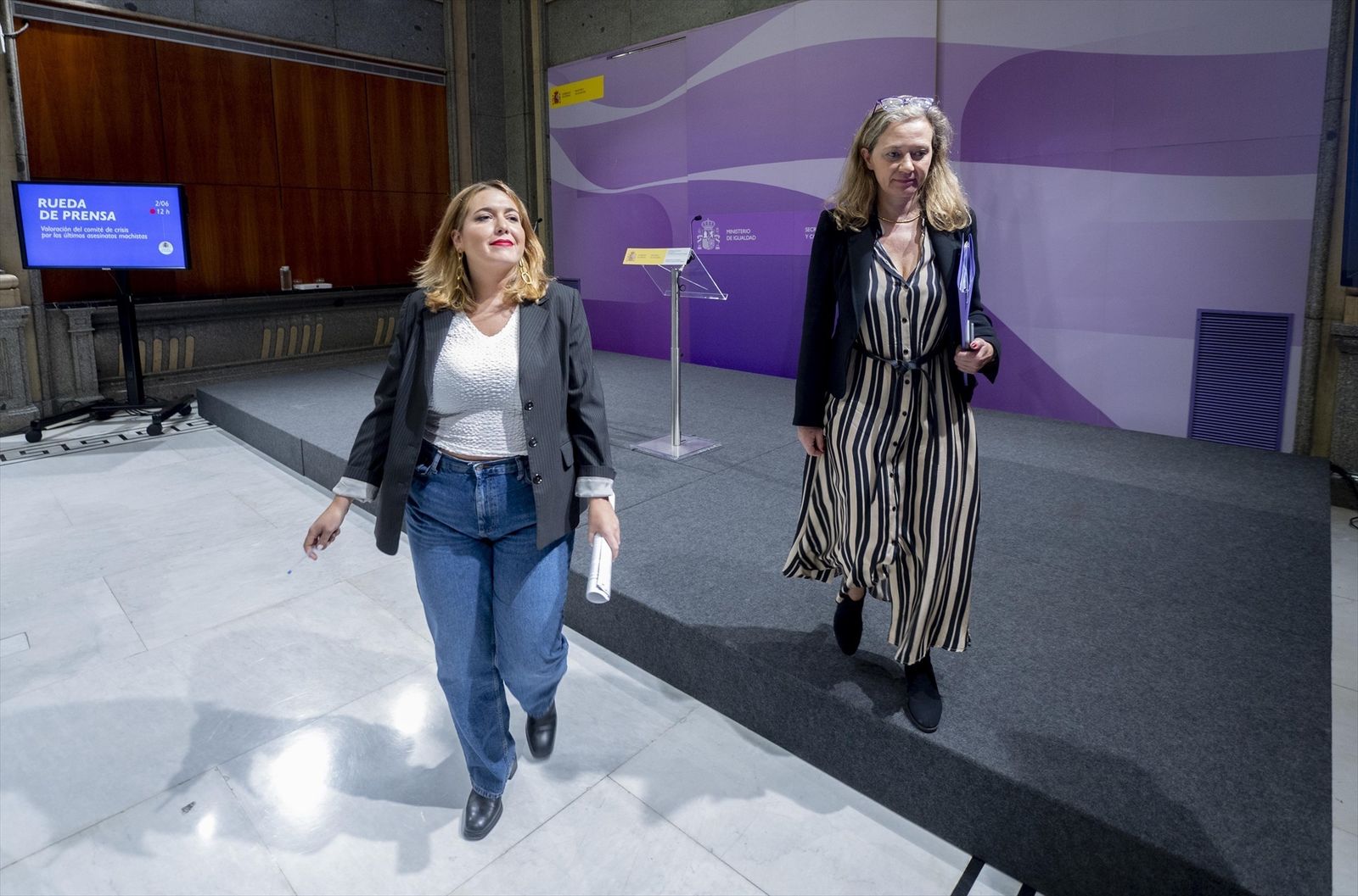 Igualdad pide equiparar las ayudas por asesinatos machistas a las del terrorismo