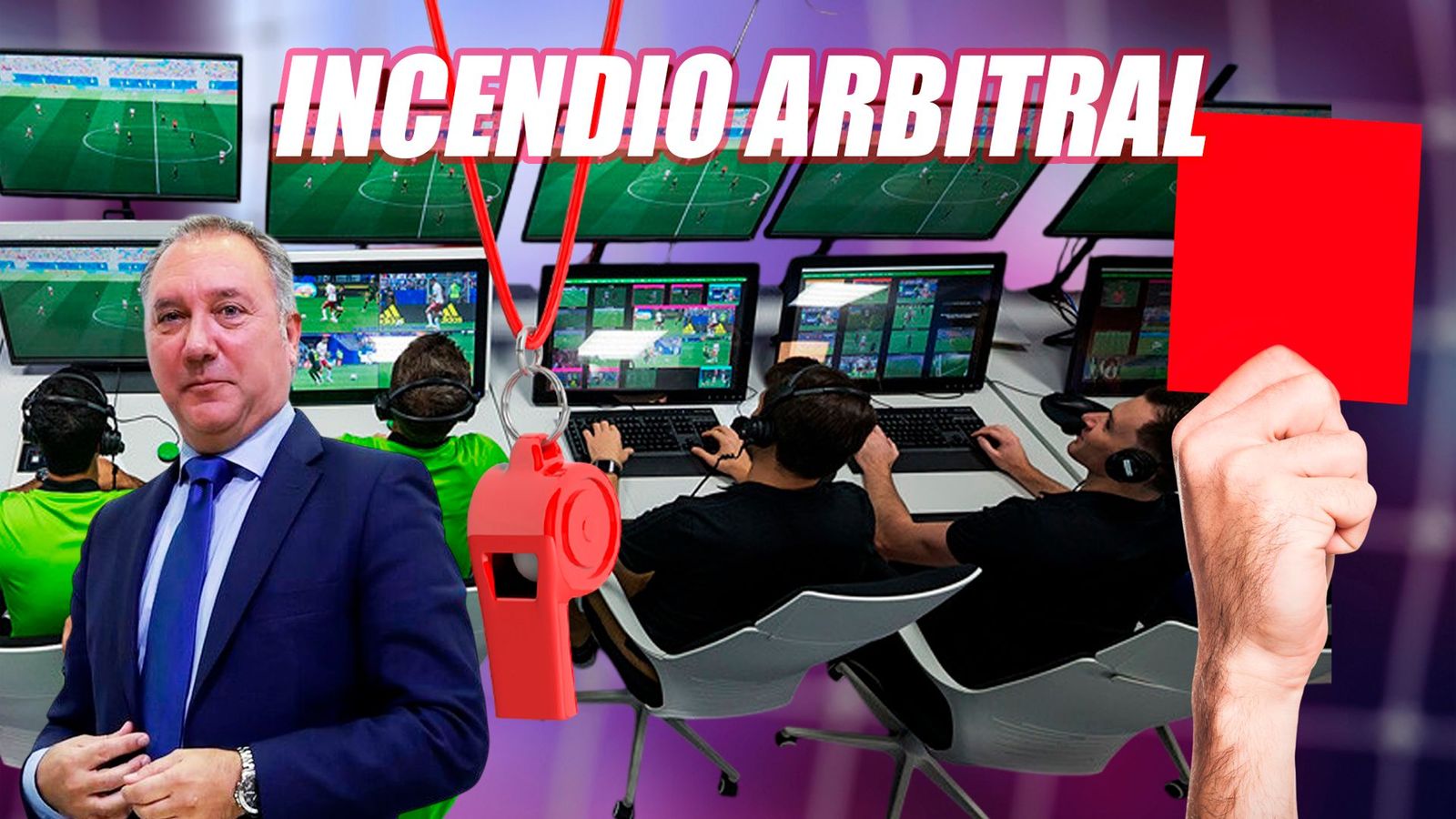 Los árbitros, en el punto de mira