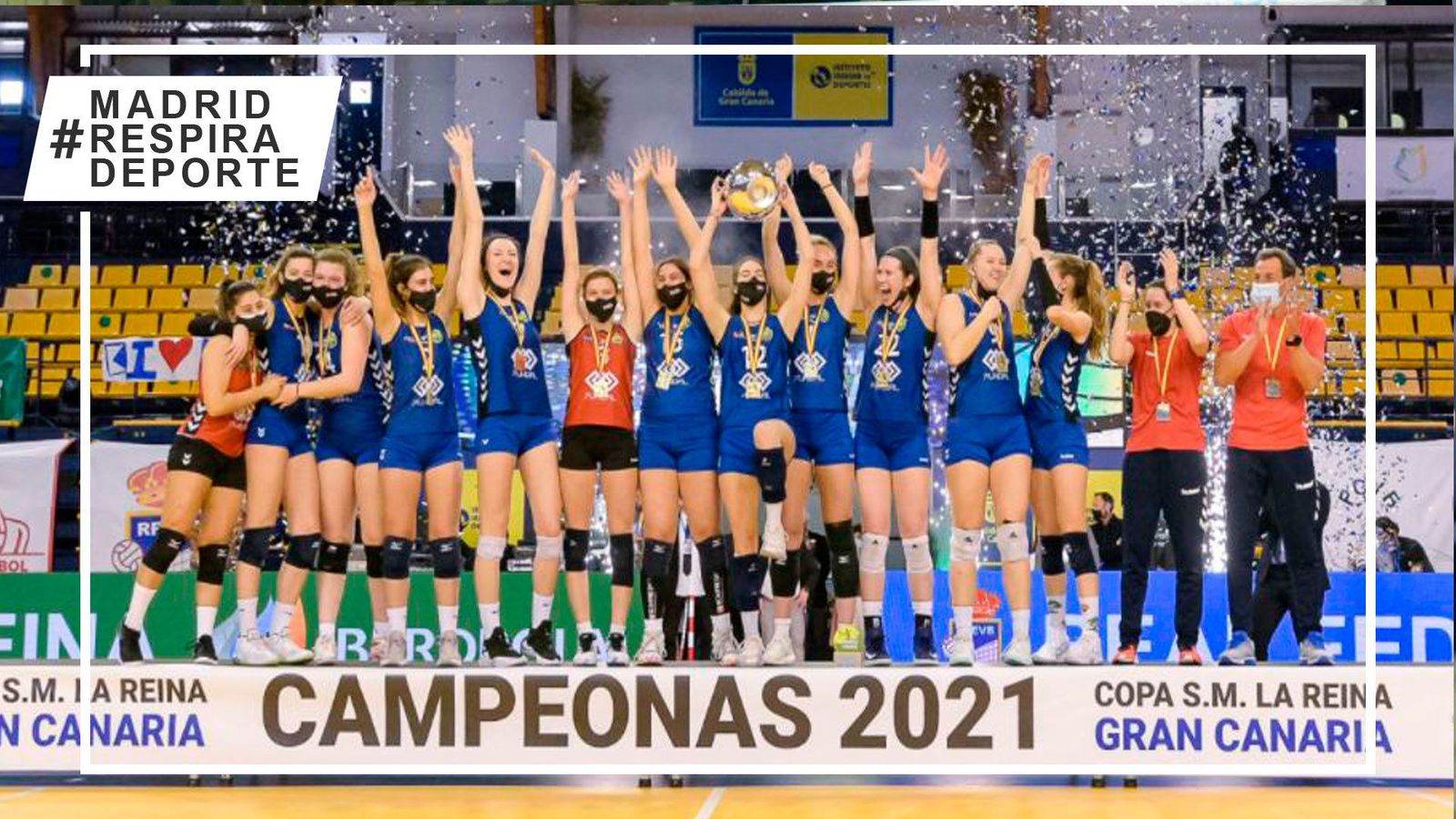 Voleibol Alcobendas, campeón de la Copa de la Reina por primera vez en su historia
