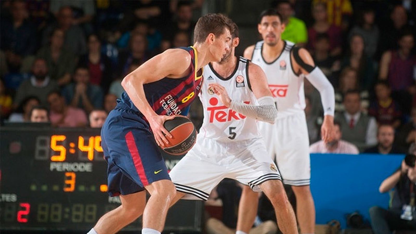 Hezonja ante el Real Madrid