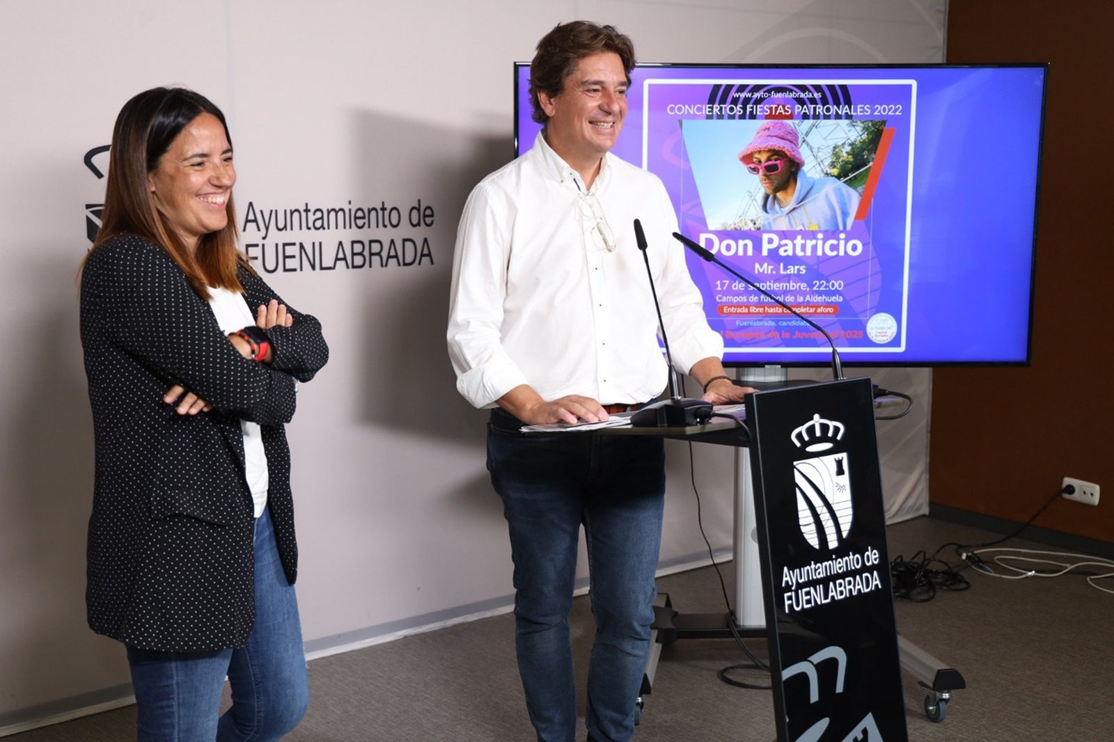 Presentación del programa de fiestas de Fuenlabrada