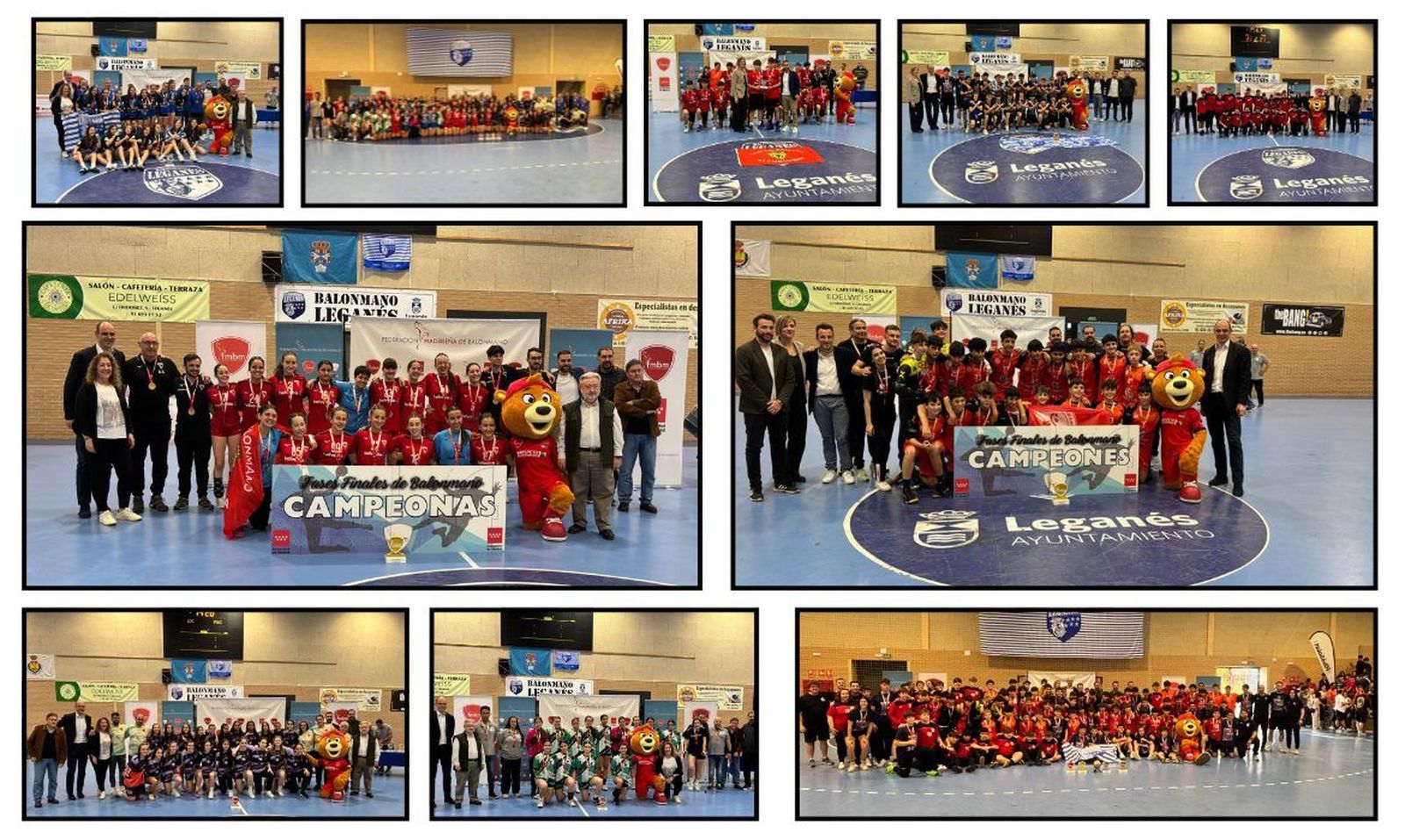 Sector de Infantiles de balonmano