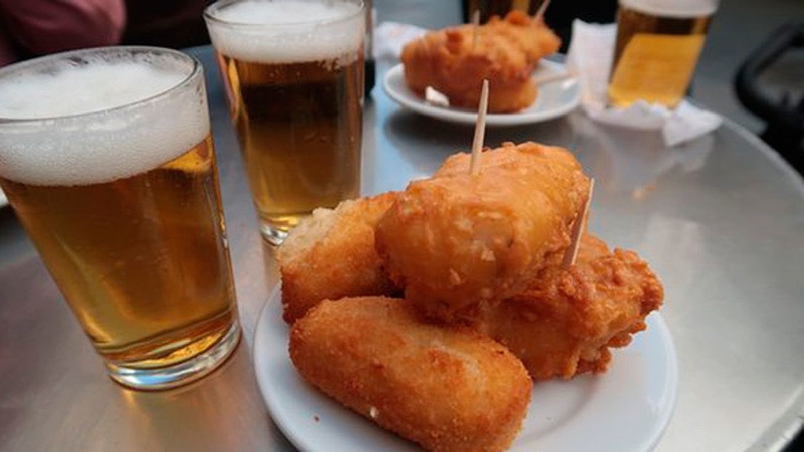 Croquetas de bacalao de Casa Labra