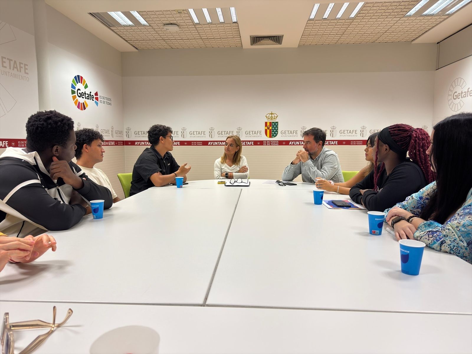 Jóvenes antirrumores de Getafe