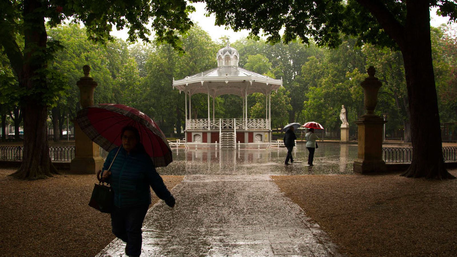 Temporal de lluvia en toda la Península