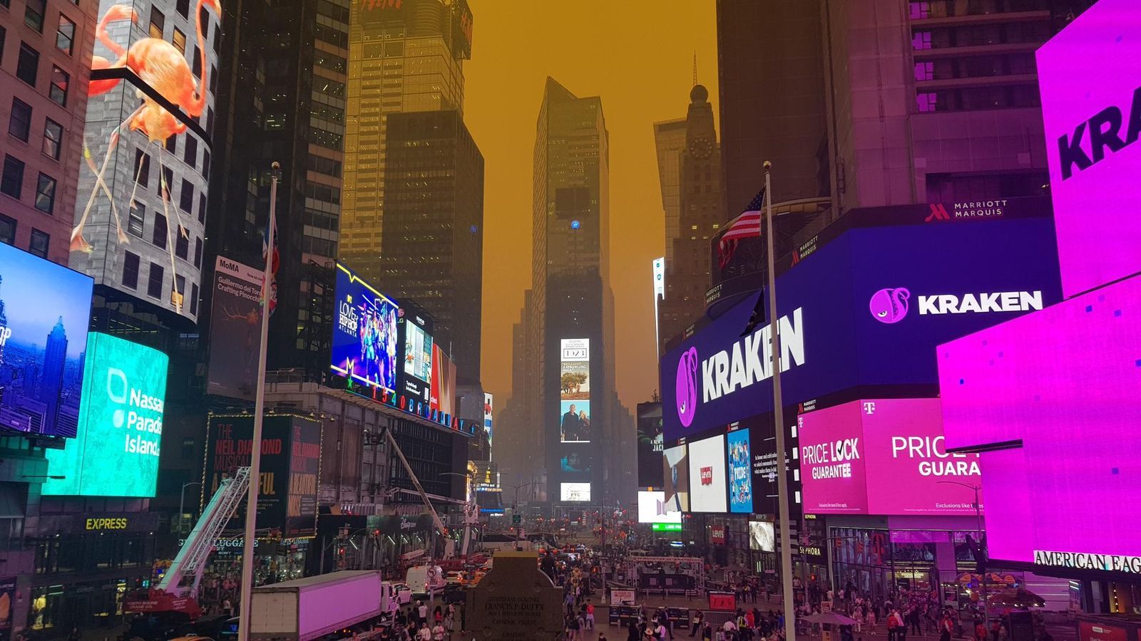 Alerta por calidad del aire en Nueva York