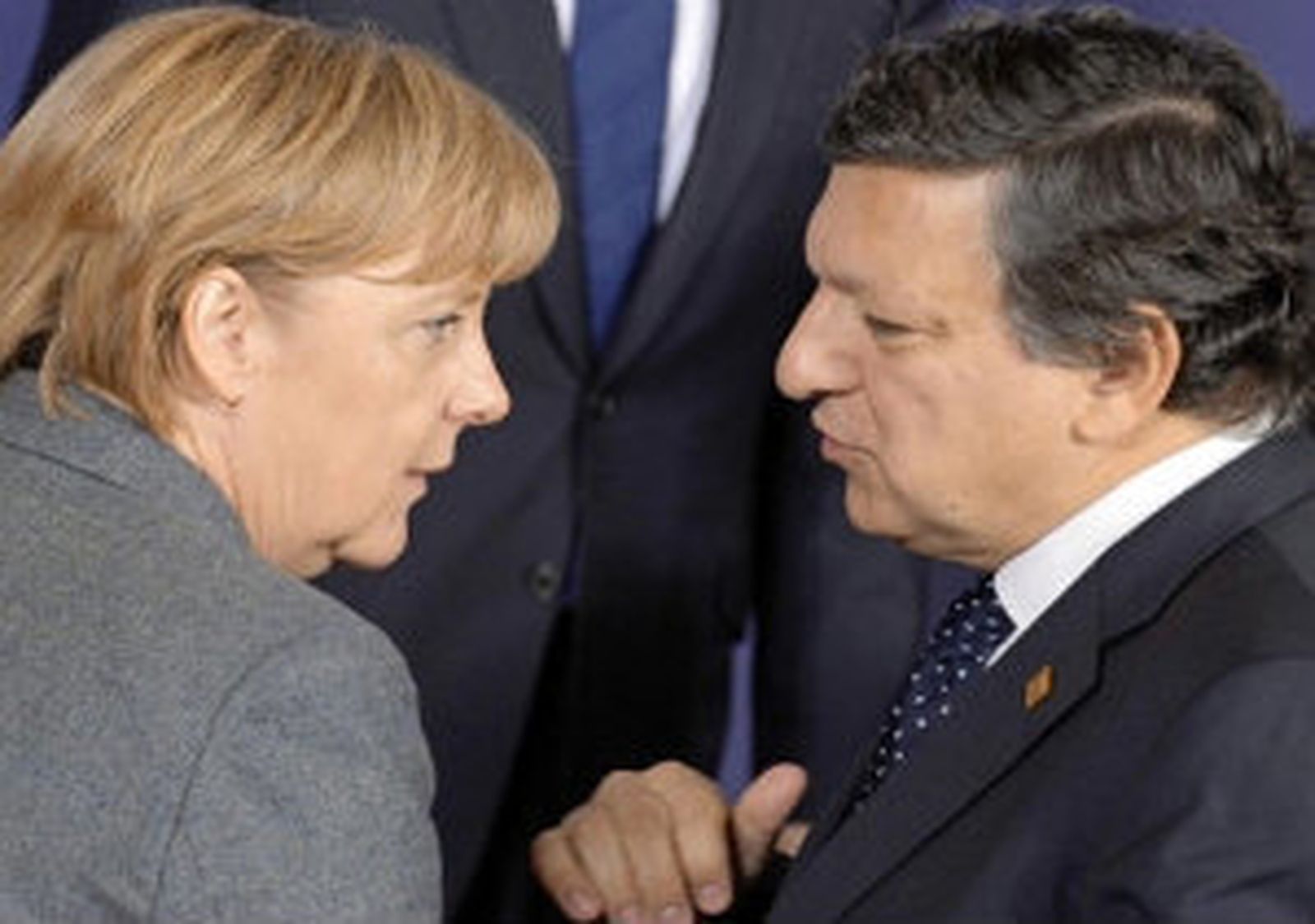 Merkel y Barroso