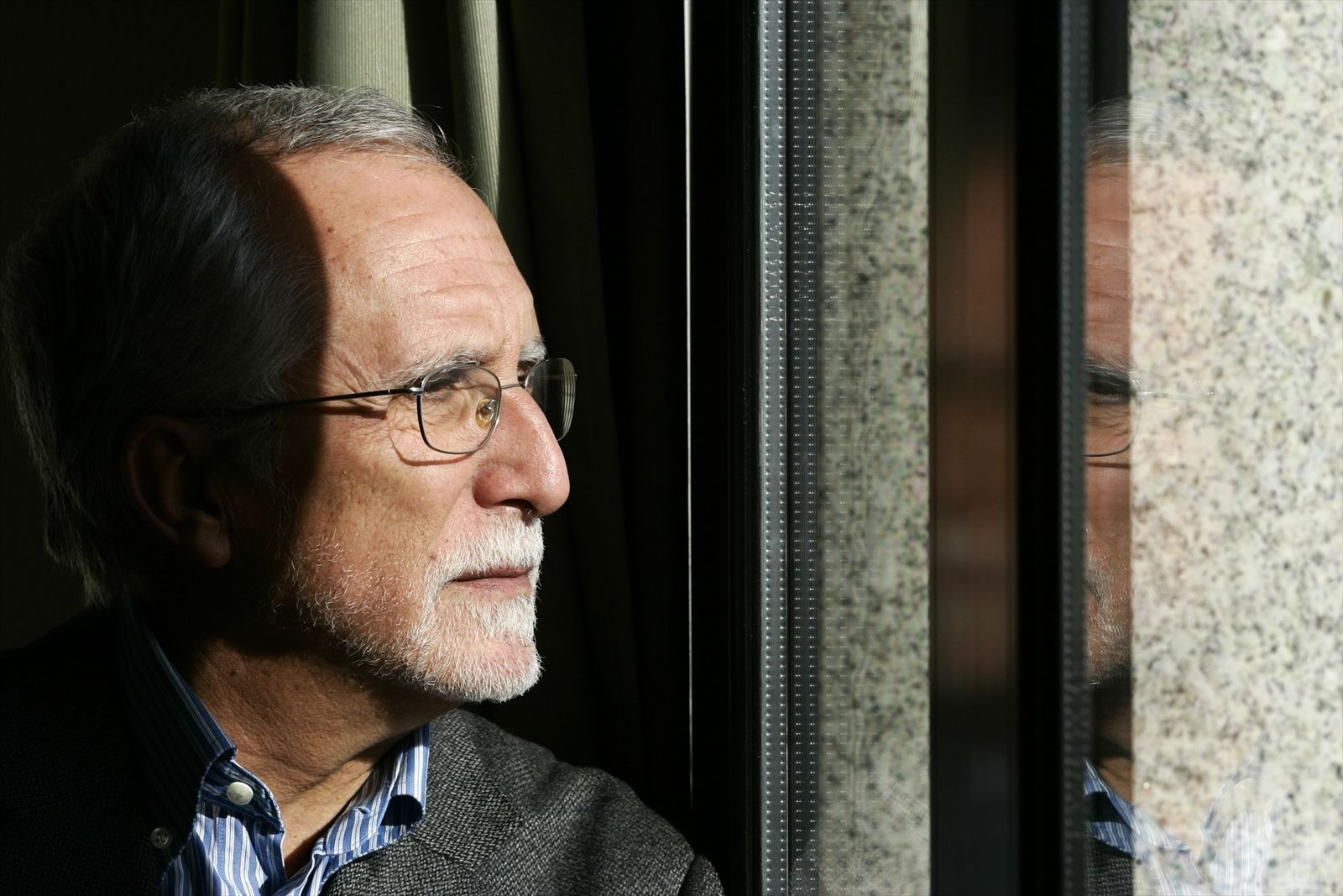 El escritor leonés Luis Mateo Díez