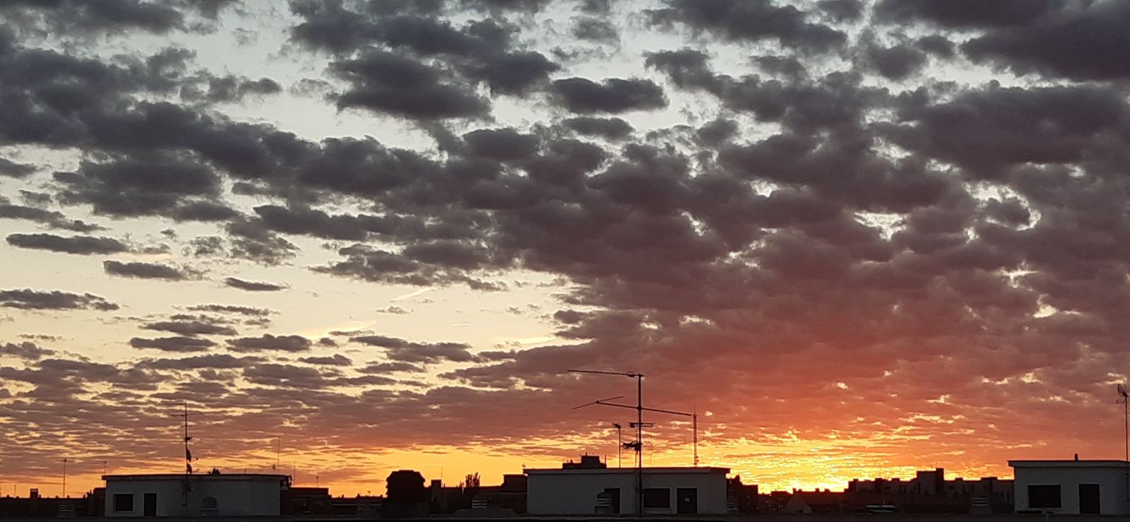 Amanecer en Madrid