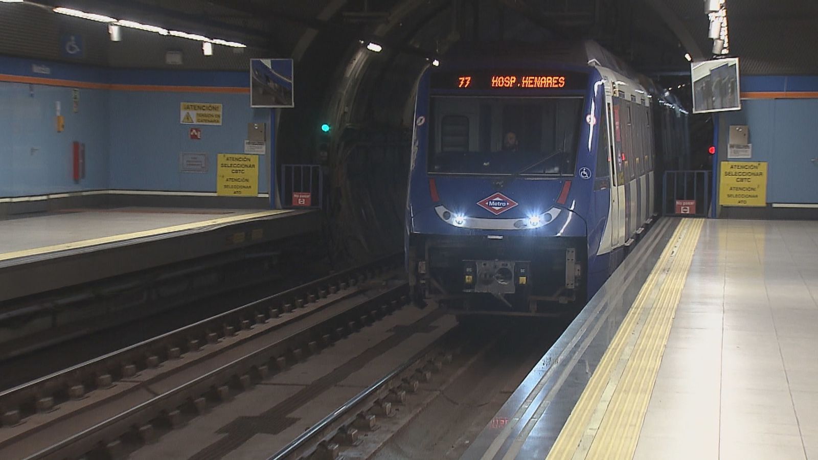 La Línea 7B de Metro registra más de 3,3 millones de viajeros desde su reapertura